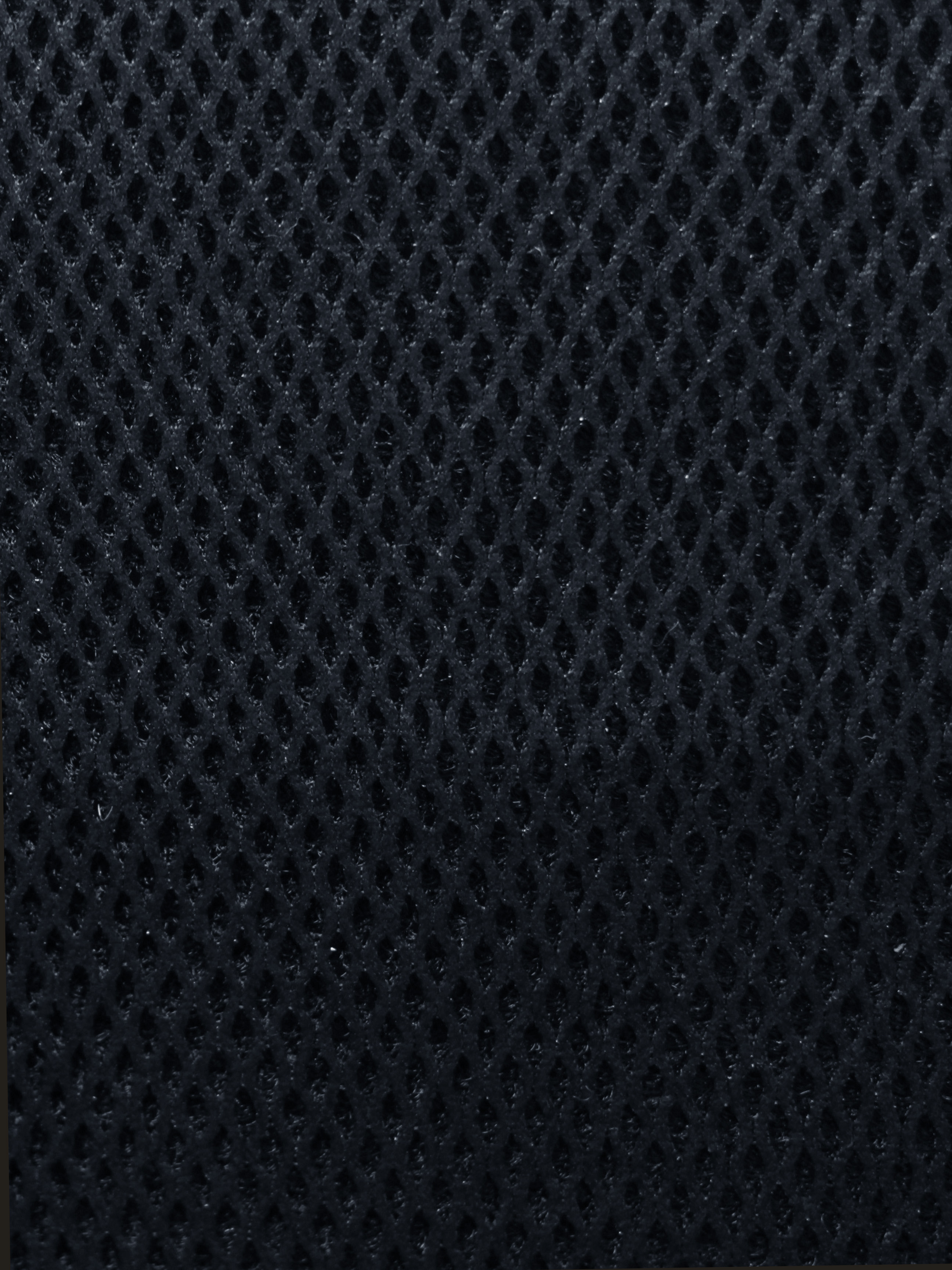 이태리 수입원단 / FW  다이마루 폴리혼방 매쉬 더블지 쿠션감 / 1743 #3 Black